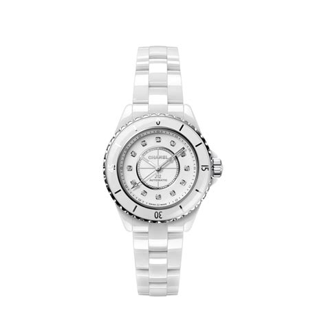 orologio chanel ceramica bianca prezzo|Orologio J12 Calibro 12.2, 33 mm Ceramica bianca .